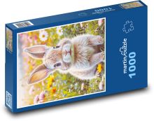 Králík Puzzle 1000 - 60x46 cm
