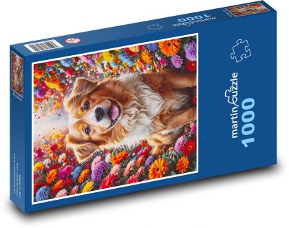 Dog - Puzzle 1000 pieces, size 60x46 cm 