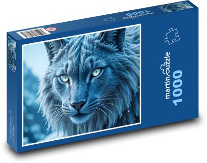 Mačka - Puzzle 1000 dielikov, rozmer 60x46 cm