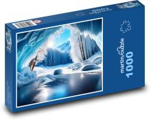 Zamrzlá příroda Puzzle 1000 dílků - 60 x 46 cm