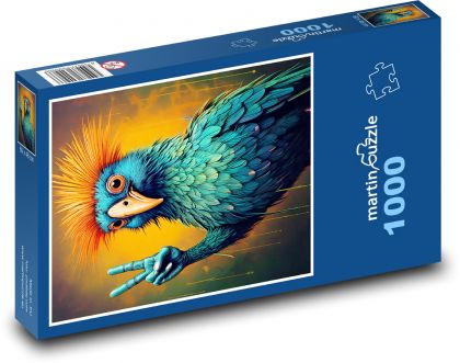 Vogel - Papagei - Puzzle - 1000 Teile