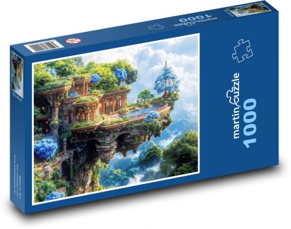 Dům na skále - puzzle 1000 dílků