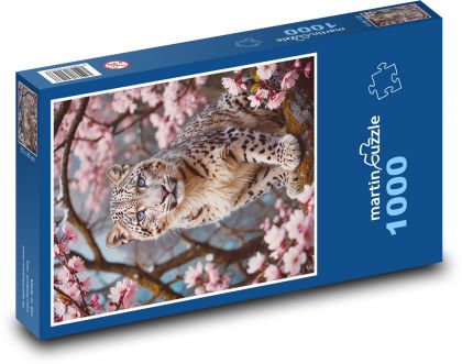 Leopard - puzzle 1000 dílků