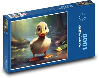 Káčátko - Puzzle 1000 dílků, rozměr 60x46 cm