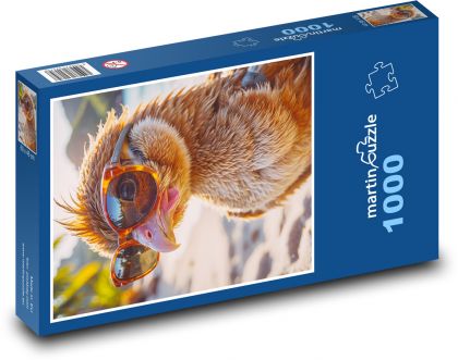 Kurčatá v okuliaroch - Puzzle 1000 dielikov, rozmer 60x46 cm