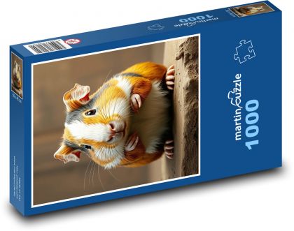 Guinea pig - Puzzle 1000 pieces, size 60x46 cm 