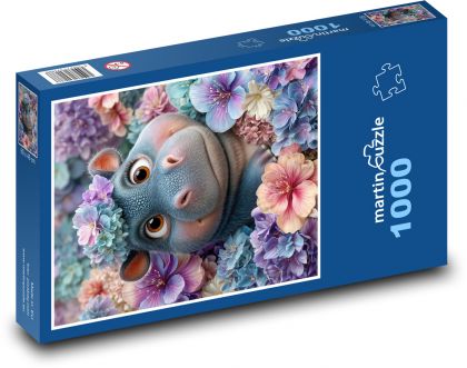 Hroch - Puzzle 1000 dielikov, rozmer 60x46 cm