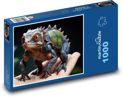 Zviera po ruke - Puzzle 1000 dielikov, rozmer 60x46 cm