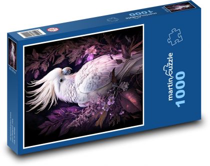Kakadu - Papagei - Puzzle - 1000 Teile