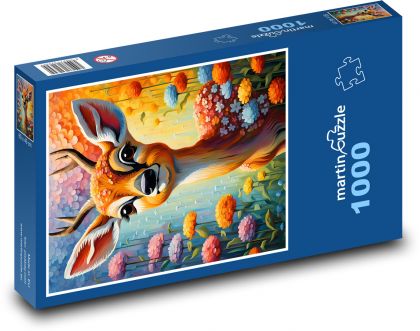 Srnec - puzzle 1000 dílků