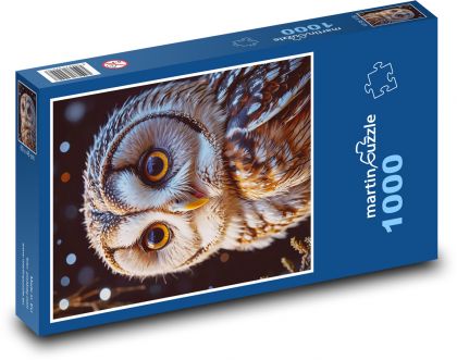 Sova - puzzle 1000 dílků
