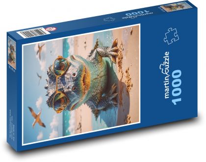 Alligator - Puzzle 1000 pieces, size 60x46 cm 