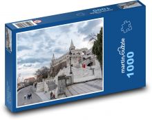 Budapešť Puzzle 1000 dílků - 60 x 46 cm