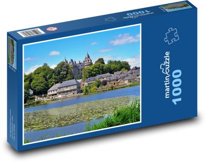 Hrad Combourg - Francúzsko - Puzzle 1000 dielikov, rozmer 60x46 cm