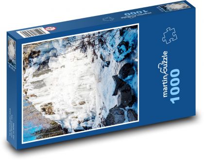 Wodospad - Puzzle 1000 elementów, rozmiar 60x46 cm