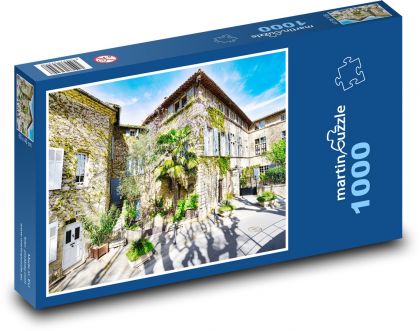 Saint-Paul-de-Vence, Francja - Puzzle 1000 elementów, rozmiar 60x46 cm