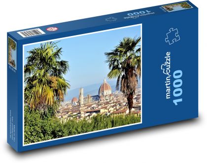 Florence (Italy) - Puzzle 1000 pieces, size 60x46 cm 