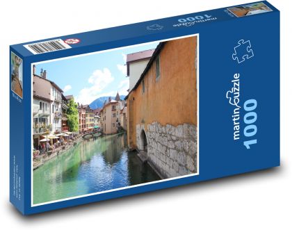 Lake Annecy - Puzzle 1000 pieces, size 60x46 cm 