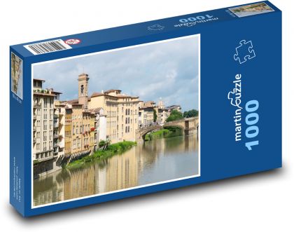 Ein Fluss in Florenz - Puzzle - 1000 Teile