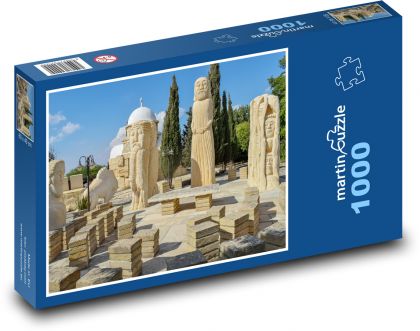 Cypr - Mazotos - Puzzle 1000 elementów, rozmiar 60x46 cm