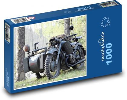 Motocykl spełni - Puzzle 1000 elementów, rozmiar 60x46 cm
