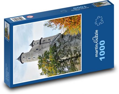 Bobolice - hrad - Puzzle 1000 dielikov, rozmer 60x46 cm