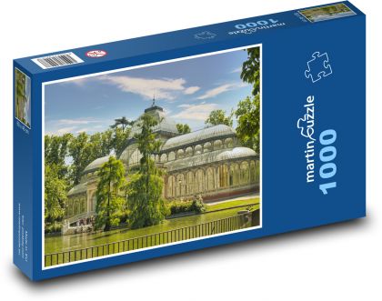 Palacio de ristal - park - Puzzle 1000 pieces, size 60x46 cm 