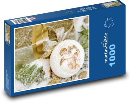 Vianočný anjel - Puzzle 1000 dielikov, rozmer 60x46 cm