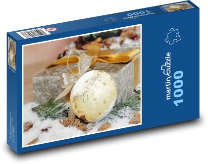 Vánoční dárek - Puzzle 1000 dílků, rozměr 60x46 cm