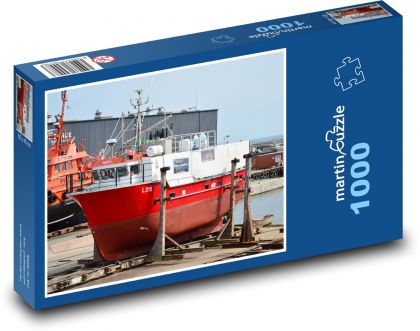 Hvide Sands - Boot - Puzzle - 1000 Teile