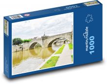 Rzeka - Most Puzzle 1000 elementów - 60x46 cm