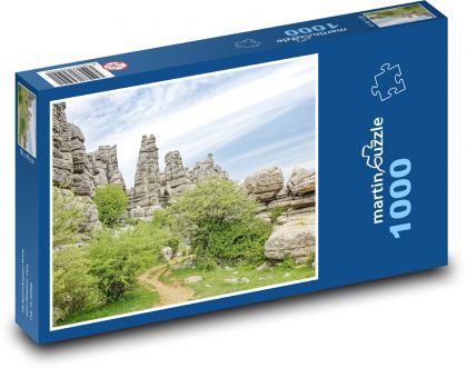 Španělsko - Andalusie - Puzzle 1000 dílků, rozměr 60x46 cm
