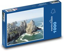 Pointe de Pen-Hir - Francie Puzzle 1000 dílků - 60 x 46 cm