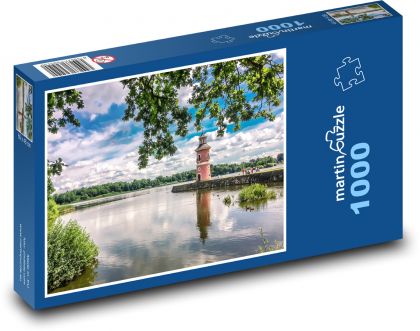 Leuchtturm Moritzburg - Puzzle - 1000 Teile