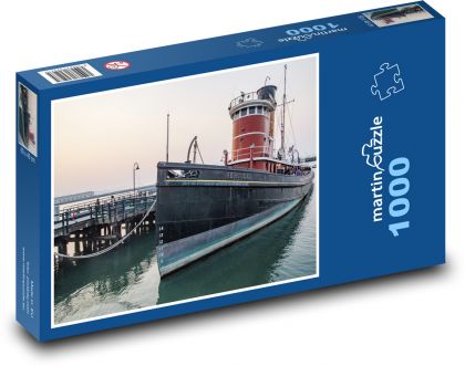 San Francisco - loď - Puzzle 1000 dielikov, rozmer 60x46 cm