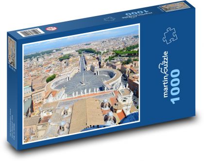 Itálie - Řím, Vatikán - puzzle 1000 dílků