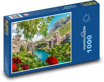Bosnia - Mostar - Puzzle 1000 pieces, size 60x46 cm 