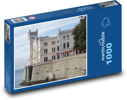 Castle - Trieste, Italy - Puzzle 1000 pieces, size 60x46 cm 