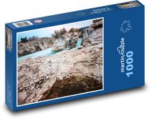 Cascades du Sautaded, Jižní Francie Puzzle 1000 dílků - 60 x 46 cm