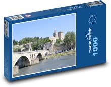 Avignon - Brücke Puzzle 1000 Teile - 60 x 46 cm