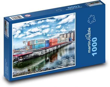 Rotterdam - Holandsko - Puzzle 1000 dielikov, rozmer 60x46 cm