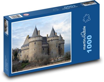 Zámok - Francúzsko - Puzzle 1000 dielikov, rozmer 60x46 cm