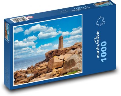Lighthouse - France, Brittany - Puzzle 1000 pieces, size 60x46 cm 