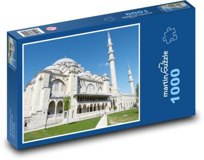 Istanbulská mešita - Puzzle 1000 dielikov, rozmer 60x46 cm