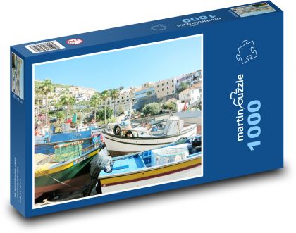 Fischereihafen von Madeira - Puzzle - 1000 Teile