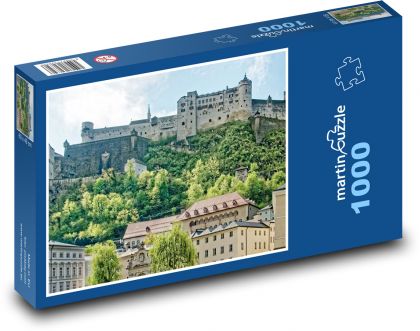 Rakúsko - Salzburg - Puzzle 1000 dielikov, rozmer 60x46 cm