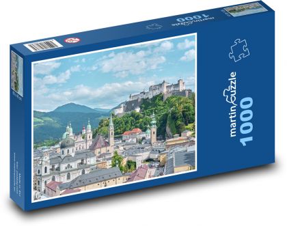 Pevnosť Salzburg-Hohensalzburg - Puzzle 1000 dielikov, rozmer 60x46 cm