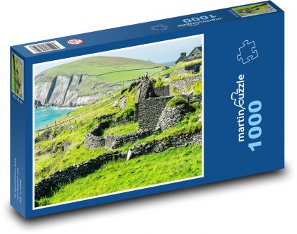 Ruiny na pobřeží - puzzle 1000 dílků