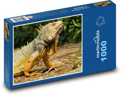 Geckos - Puzzle 1000 pieces, size 60x46 cm 