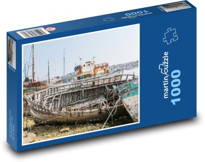 Schiffswracks - Frankreich - Puzzle - 1000 Teile